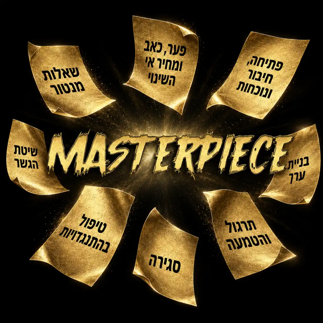 שיטת מאסטרפיס - שלבי התהליך